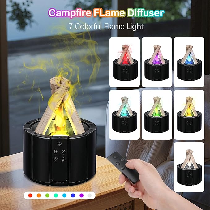 FireMist - Premium Campfire Diffuser with Aromatherapy Effect